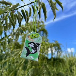 シャチ守り(緑)